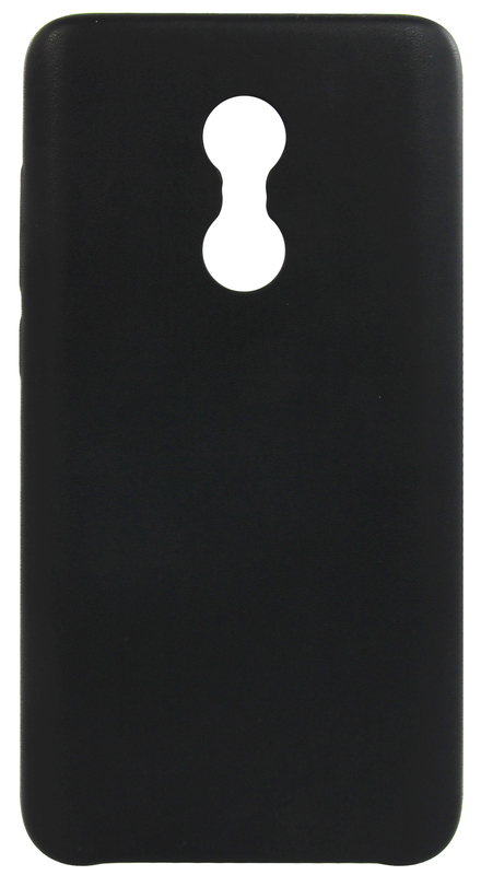 Чехол-накладка Gio Case Ultra-Thin Leather Black для Xiaomi Redmi Note 4 фото