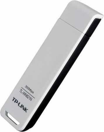Wi-Fi-usb адаптер TP-Link TL-WN821N 300Mbit (White) фото