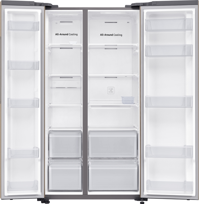Side-by-side холодильник Samsung RS61R5001F8/UA - фото - №4