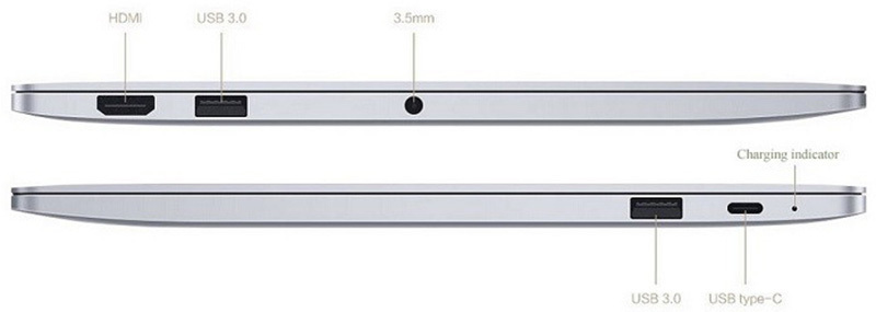 Ультрабук Xiaomi Mi Notebook Air 13.3" i5 8/256Gb Silver (JYU4017CN) фото