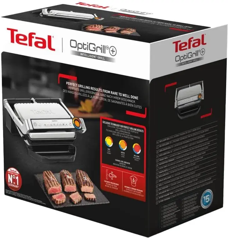 УЦІНКА Гриль TEFAL OptiGrill+ GC717D10 - фото - №16