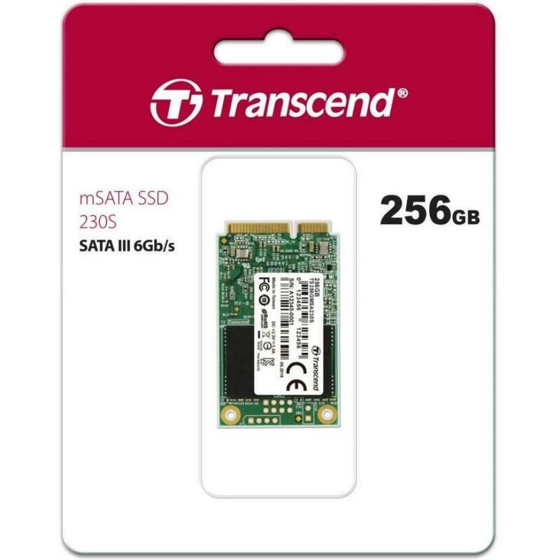 SSD Накопичувач mSATA Transcend 230S 256GB 3D TLC TS256GMSA230S - фото - №1