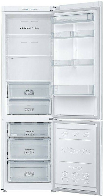 Двокамерний холодильник Samsung RB37J5000WW/UA фото