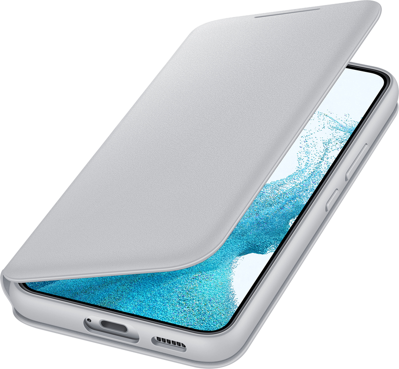 Чохол для Samsung s22 Smart LED View Cover (Light Gray) фото