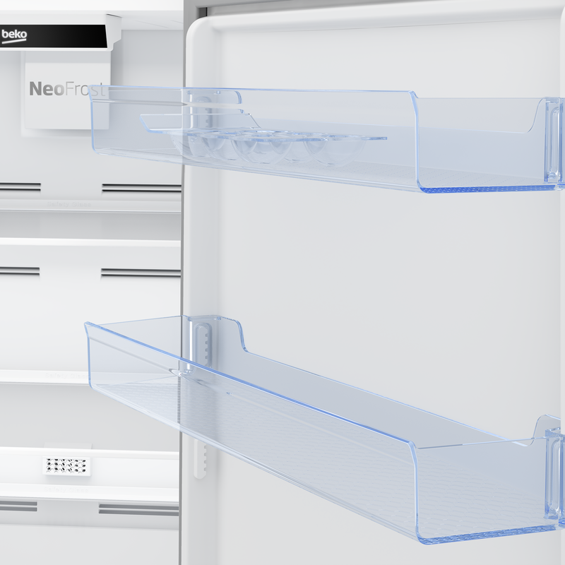 Двокамерний холодильник Beko RCNA386E30ZXB фото