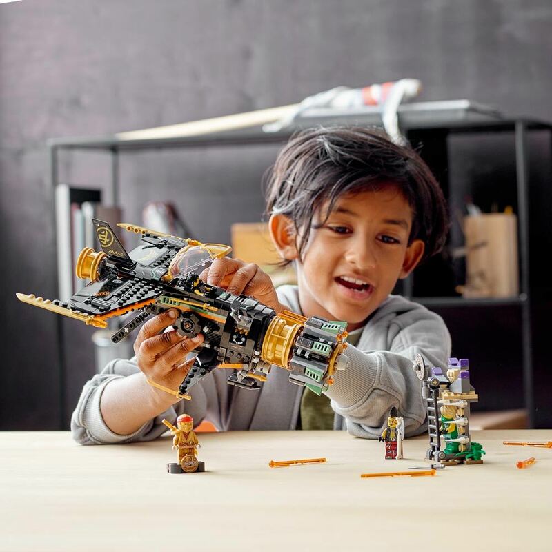 Конструктор LEGO Ninjago Швидкострільний винищувач Коула 71736 фото