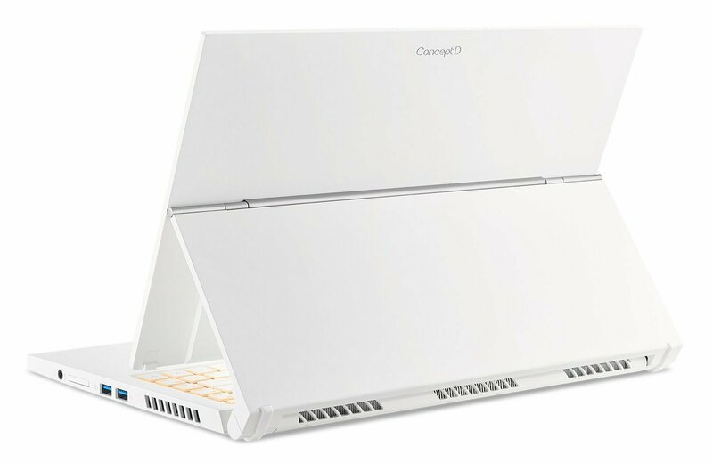 Ноутбук Acer ConceptD 3 Ezel CC314-72G-722K White (NX.C5HEU.009) фото