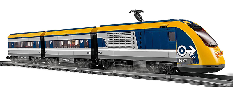 Конструктор LEGO City Пасажирський потяг 60197. Купити Конструктор