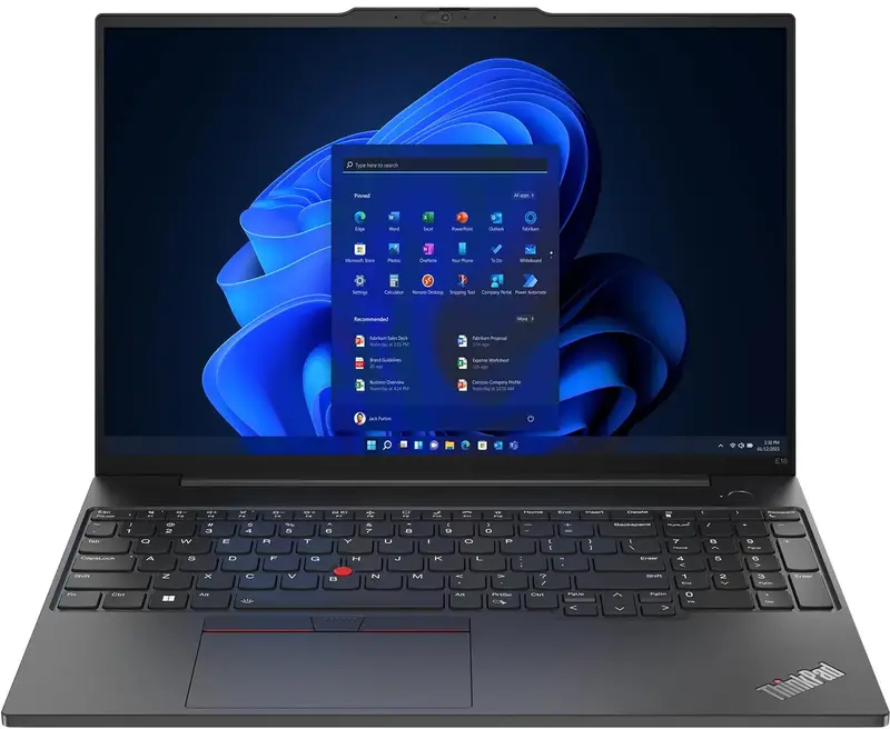 Ноутбук Lenovo ThinkPad E16 Gen 1 Graphite Black (21JQS9VD00) - фото - №0