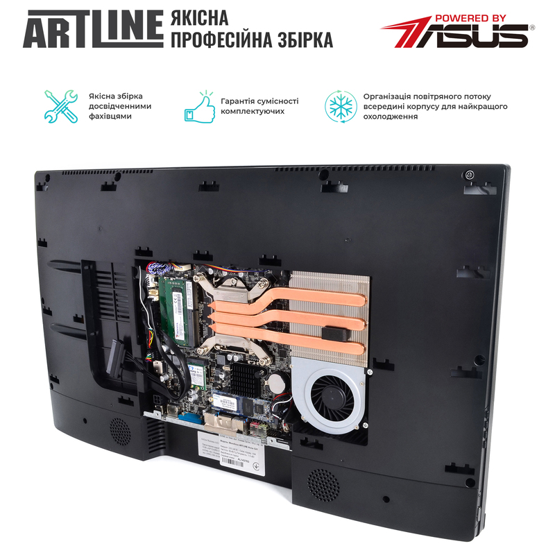 Моноблок ARTLINE Home G43 (G43v16) Black - фото - №3