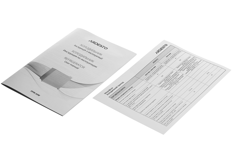 Холодильник Ardesto DFM-50W - фото - №5