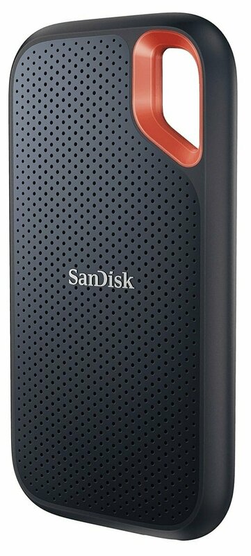Зовнiшнiй SSD SanDisk Extreme Portable V2 E61 4TB USB 3.2 Type-C сiрий фото