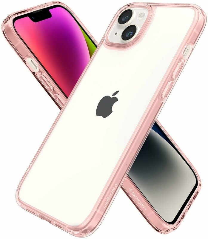 Чохол для iPhone 14 Plus Spigen Ultra Hybrid (Rose Crystal) - фото - №4