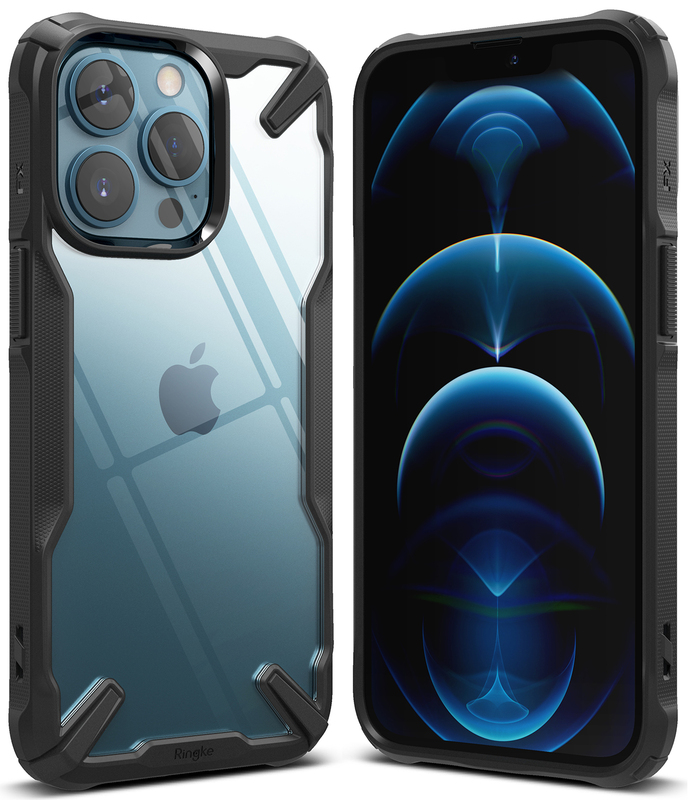 Чохол Ringke FUSION X iPhone 13 Pro Max (Black) FX555E55 - фото - №0