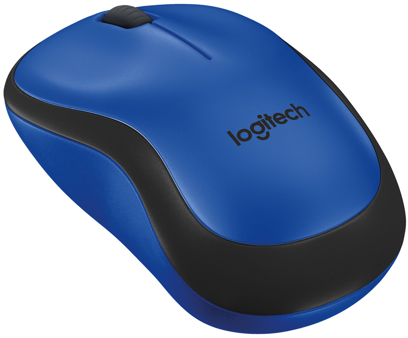 Мышь Logitech Wireless M220 (Blue) 910-004879 фото