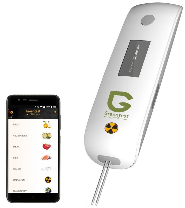 Міні Еко-тестер Anmez Greentest (Нітрати+Дозиметр+Вода) iOS, Android (White) - фото - №0