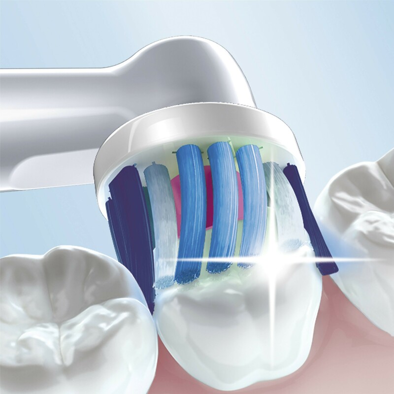 Электрическая зубная щетка ORAL-B Vitality 3D White D100 Pink (4210201234173) фото