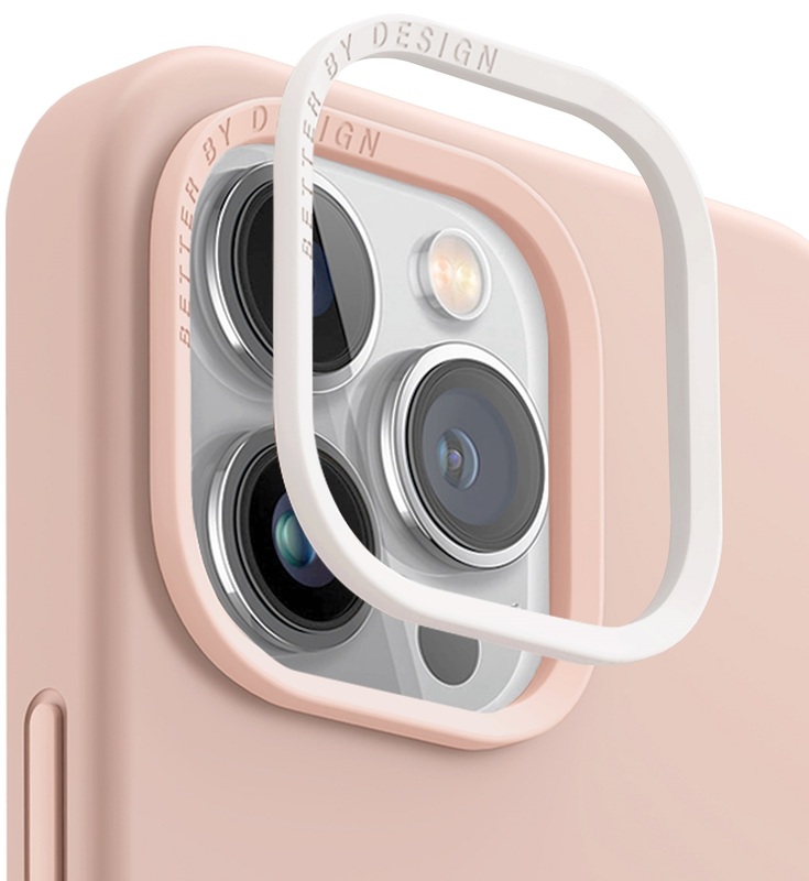 Чохол для iPhone 14 Uniq Magclick Charging Lino Hue Blush (Pink) фото