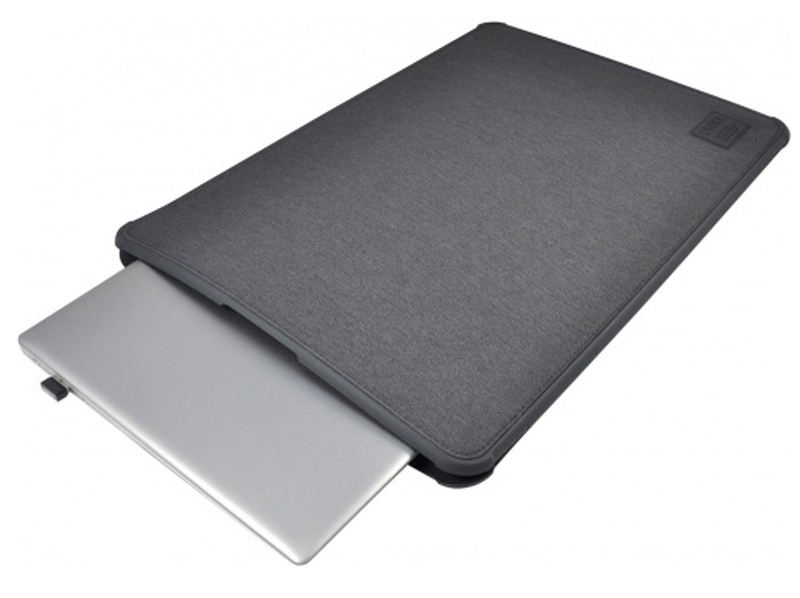 Чохол Uniq Dfender Touch Sleeve (Charcoal Black) для MacBook 15" фото
