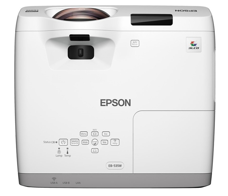 Проектор короткофокусний Epson EB-535W фото