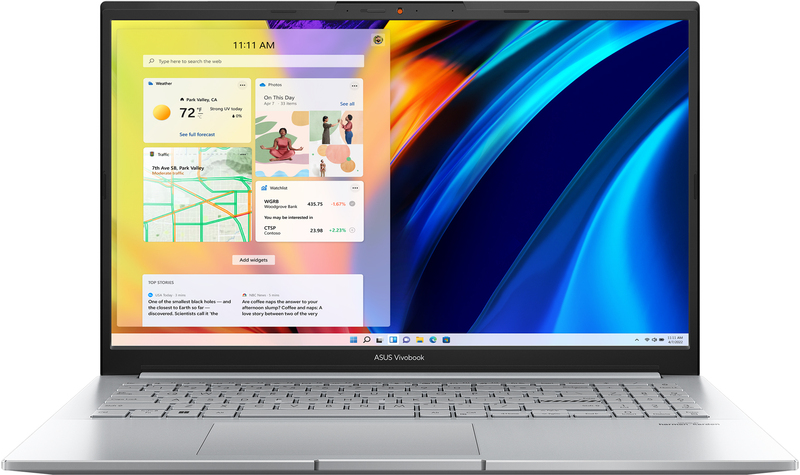 Ноутбук Asus Vivobook Pro 15 OLED K6500ZE-MA135 Cool Silver (90NB0XQ2-M005R0) фото