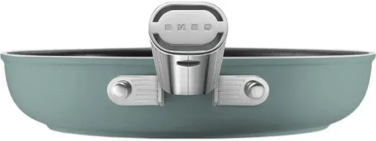 Сковорода 20 см, керамическое покрытие, цвет изумрудно-зеленый матовый - фото - №3