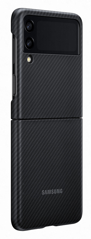 Чохол для Samsung Flip 3 Aramid Cover (Black) EF-XF711SBEGRU фото