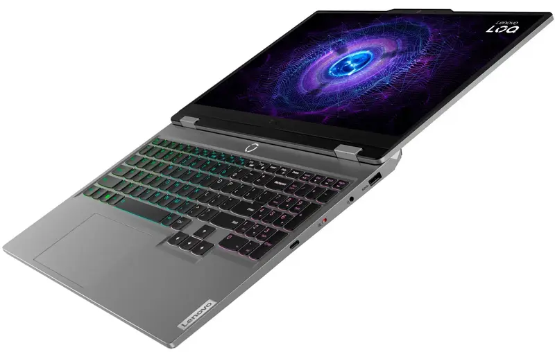 Ноутбук Lenovo LOQ 15IRX9 Luna Grey (83DV00KERA) фото
