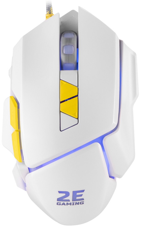 Ігрова комп'ютерна миша 2E GAMING MG290 LED USB (White) 2E-MG290UWT фото