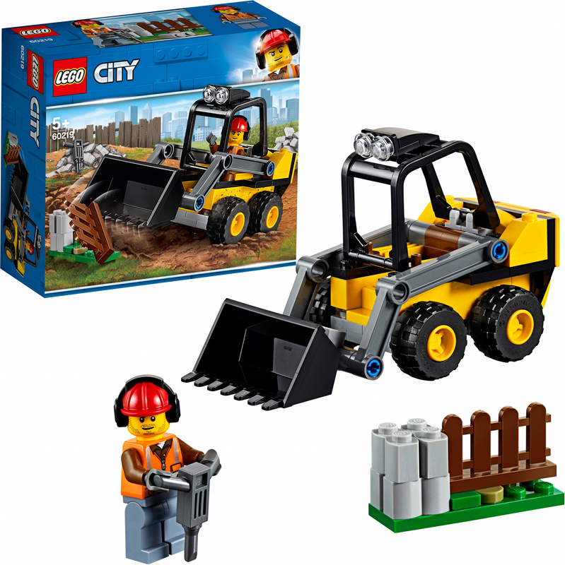 Конструктор LEGO City Будівельний навантажувач 60219 фото