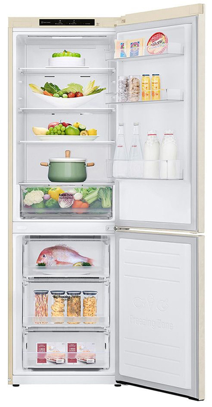 Двухкамерный холодильник LG GW-B509SEZM фото