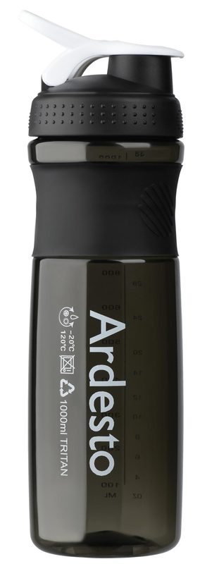 Пляшка для води Ardesto Smart bottle 1000 мл (Black) AR2204TB фото