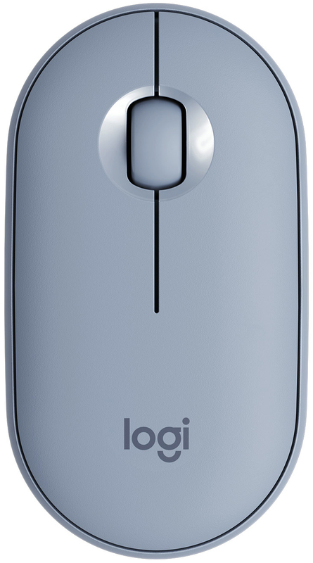 Миша Logitech Wireless M350 (Blue Grey) 910-005719 - фото - №0