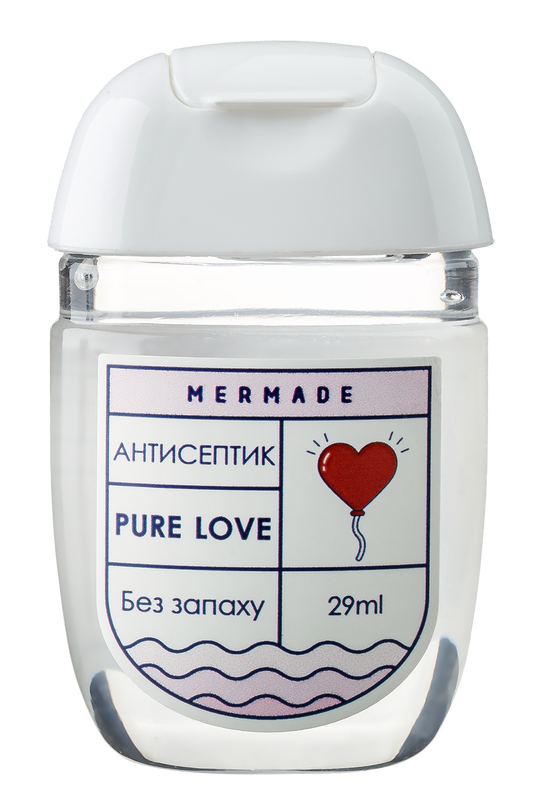 Антисептик для рук Mermade - Pure Love 29 ml MR0027 фото