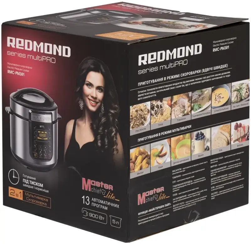 Мультиварка-скороварка Redmond RMC-PM381 - фото - №6