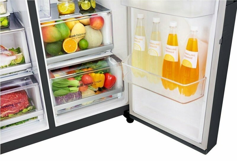 Side-by-side холодильник LG GC-L247CBDC - фото - №10