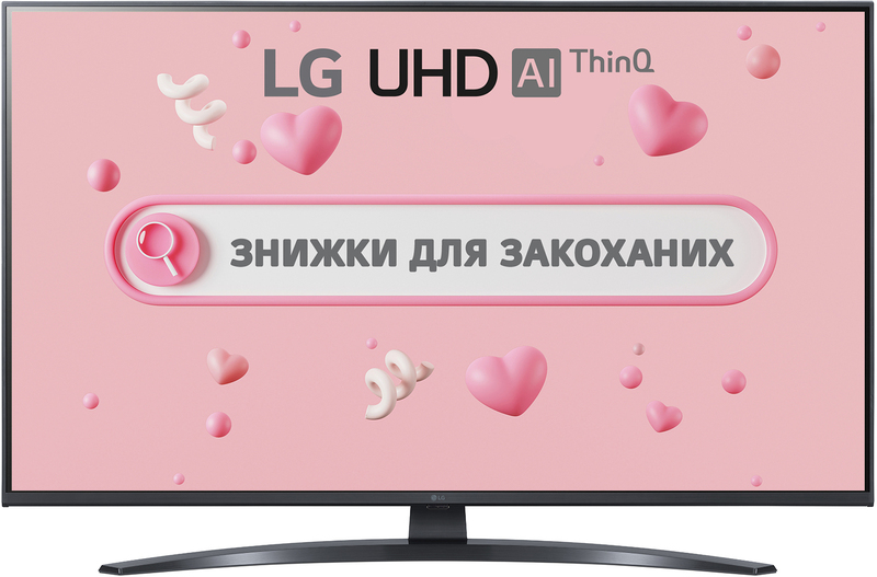 Телевізор LG 50" 4K Smart TV (50UP78006LB) фото
