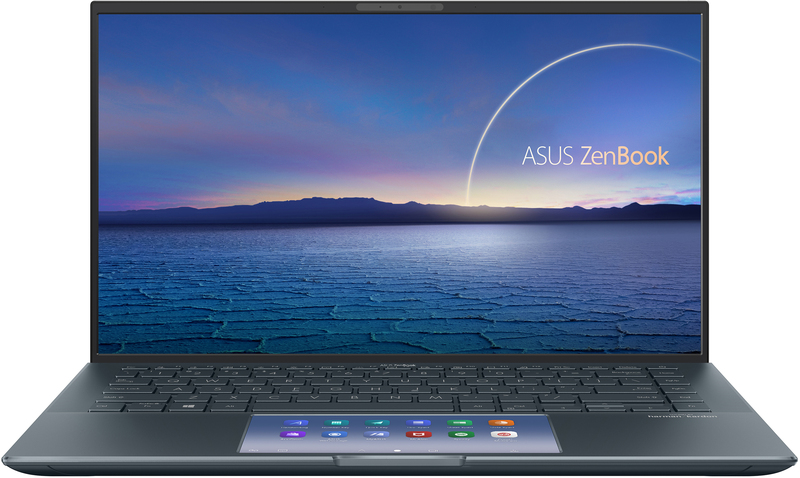 Ноутбук Asus Zenbook 14 UX435 UX435EG(WO AMP)-K9430W Pine Grey (90NB0SI1-M00A60) - фото - №0