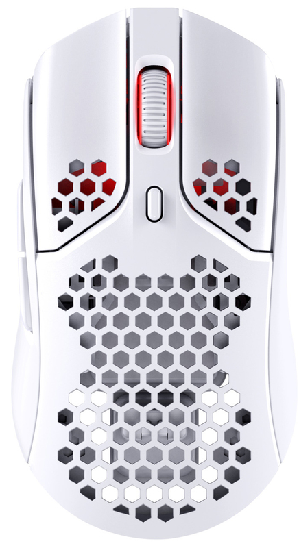 Ігрова комп'ютерна миша HyperX Pulsefire Haste Wireless (White-Pink) 4P5D8AA фото