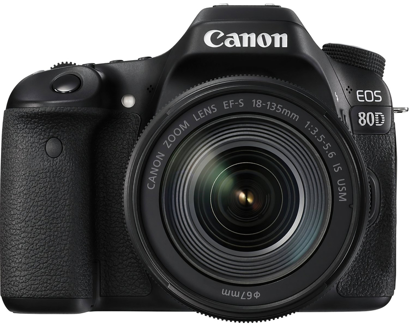 Фотоаппарат CANON EOS 80D + 18-135 IS nano USM (1263C040) фото