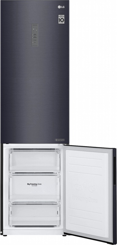 Двокамерний холодильник LG GA-B509CBTM фото