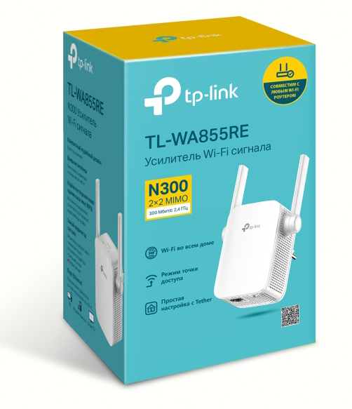Усилитель Wi-Fi сигнала TP-Link TL-WA855RE фото