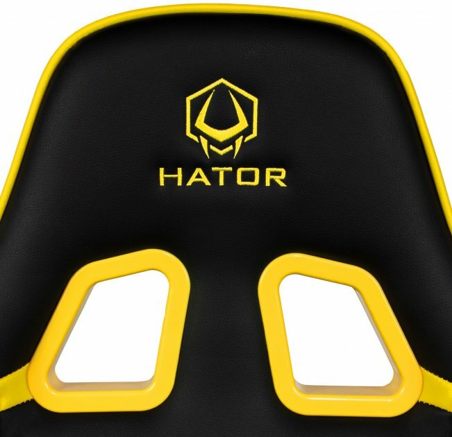 Ігрове крісло HATOR Sport Essential (Black/Yellow) HTC-908 фото