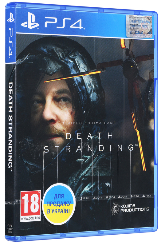 Диск Death Stranding (Blu-ray, Russian version) для PS4 - фото - №1