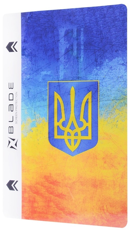 Захисна плівка BLADE Hydrogel Screen Protection back Ukrainian series (Symbol) 5 фото