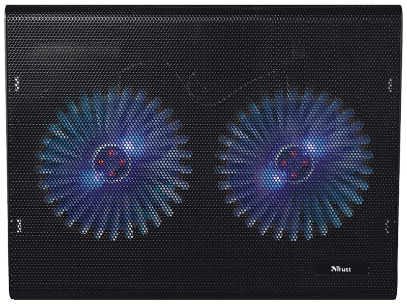 Подставка для ноутбука Trust Azul 17.3" BLUE LED (Black) 20104_TRUST фото