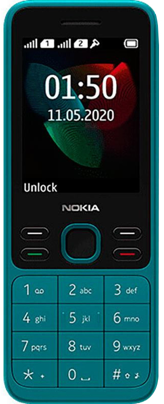 Nokia 150 Dual Sim New Cyan (16GMNE01A04) фото