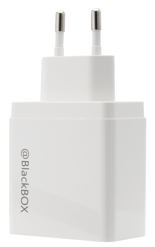 Универсальное сетевое ЗУ BlackBox USB&USB-C 36W (White) 2UTR3007-QP фото