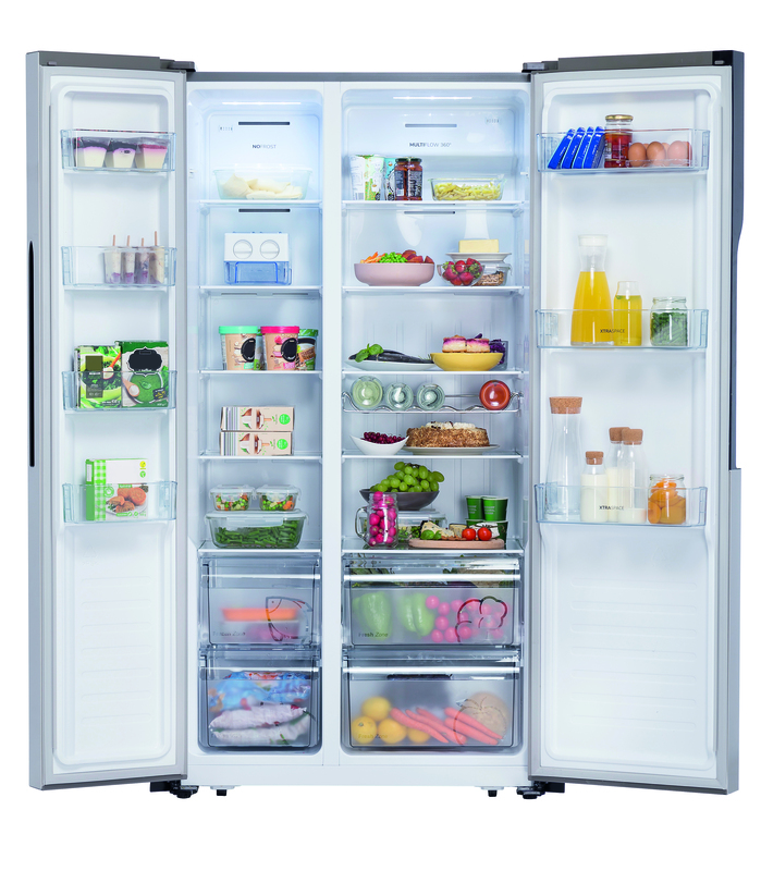 Side-by-side холодильник Gorenje NRS9181MX - фото - №4