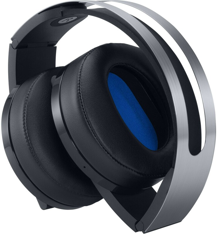 Гарнитура PS4 Wireless Stereo Headset Platinum (Silver&Black) 9812753 фото
